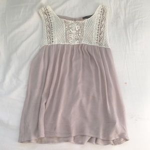 Flowy Lace Tank Top Blouse